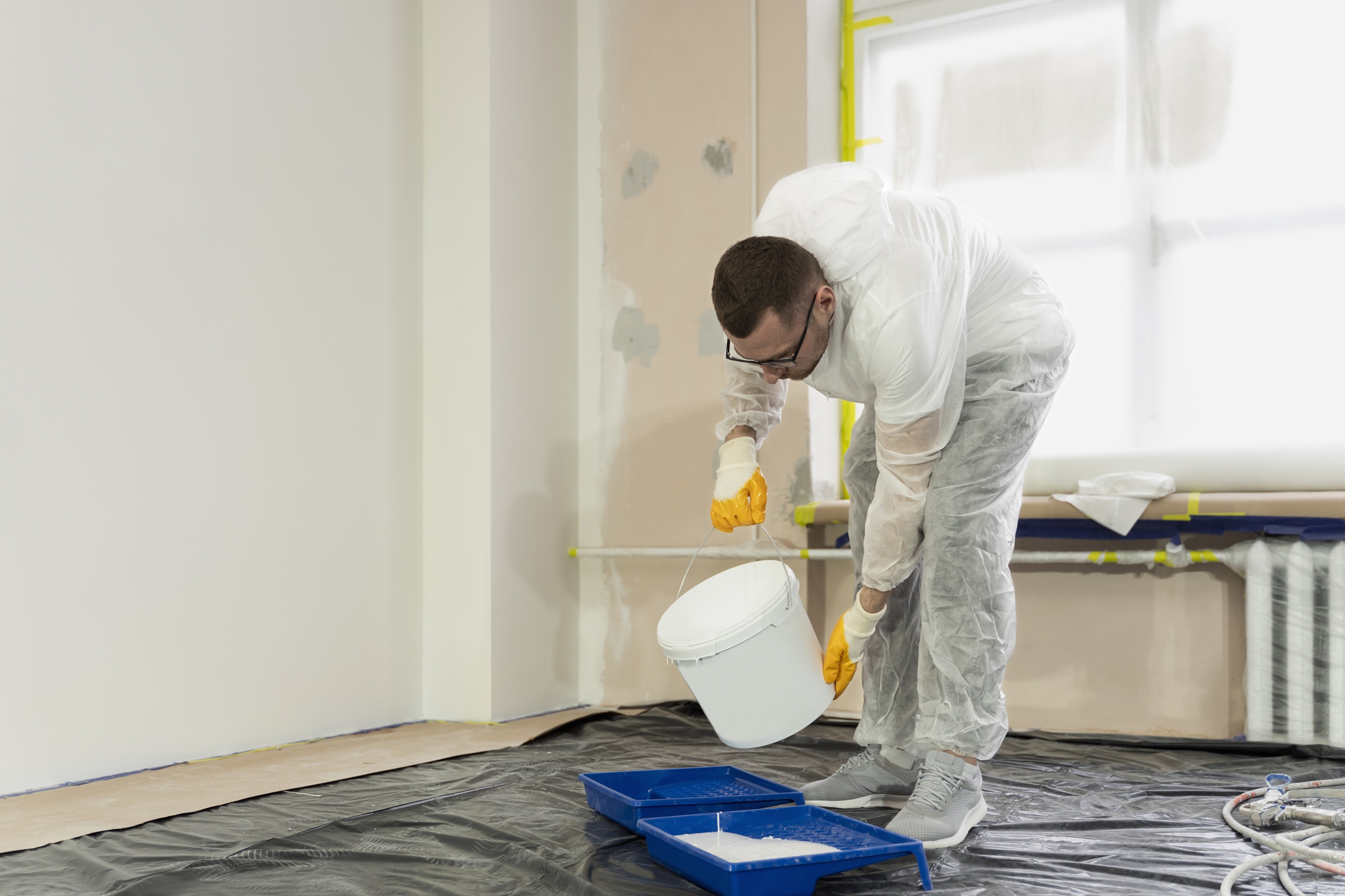 Painting service by K&R Hot Tub & Handyman LLC